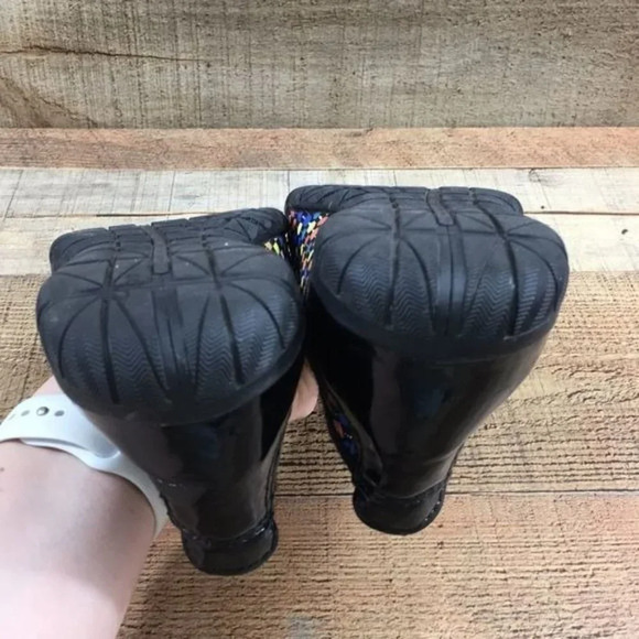 Corkys Black Multicolor Woven Coco Ballet Flats Womens 10 Comfort Slip On Shoes - Picture 12 of 12